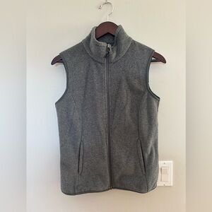 Basic Fleece Gray Vest